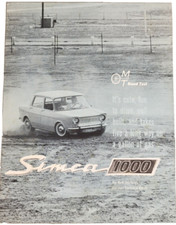 1963 Simca 1000 Motor Trend