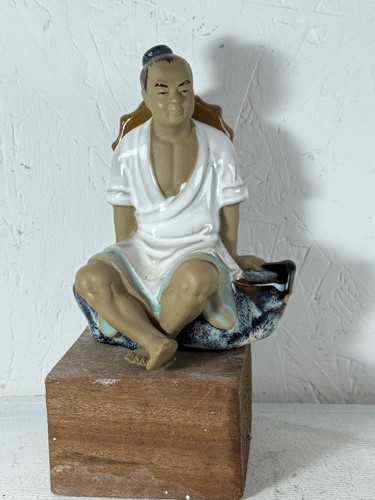 Vintage chinese shiwan mudman - vintage,