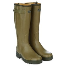 Le Chameau Men's Chasseur Leather Lined Boots