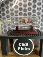 Vintage Ship In A Bottle Hand