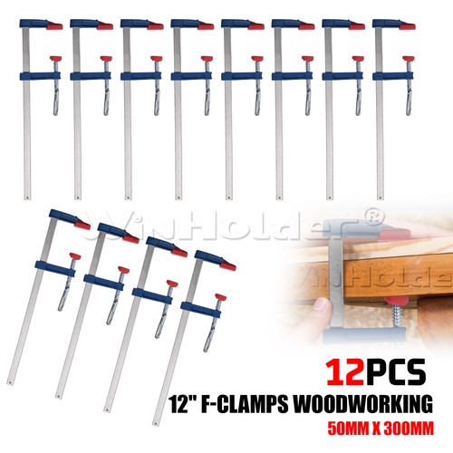 12pc inch clamps 50x300mm - 12-inch,