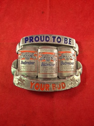 Vintage budweiser proud be - budweiser,
