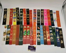 35 Vintage Leather Bookmarks