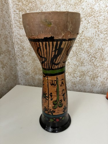 Vintage goblet hand drum - hand,