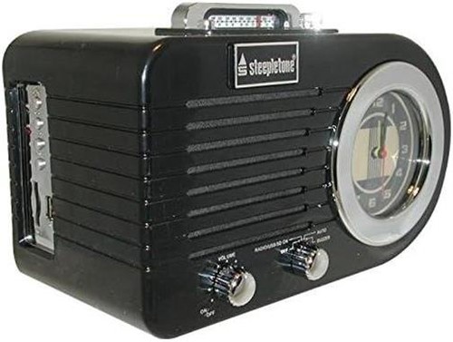 Steepletone roxette black - roxette, fm