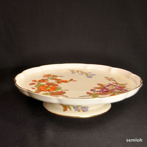 Royal worcester cake plate - worcester,