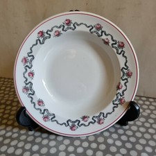 Vintage Dunn Bennett & Co Burslem Vitreous Ironstone Small Bowl. Ribbon &...