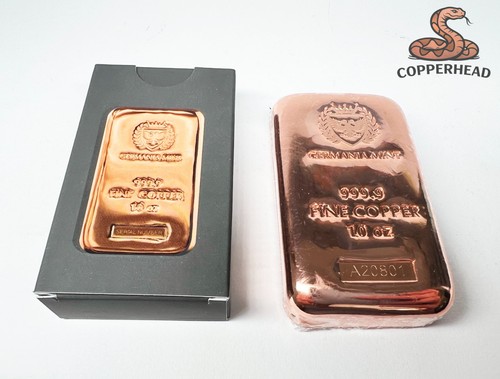 Germania mint 10oz copper bar - germania,