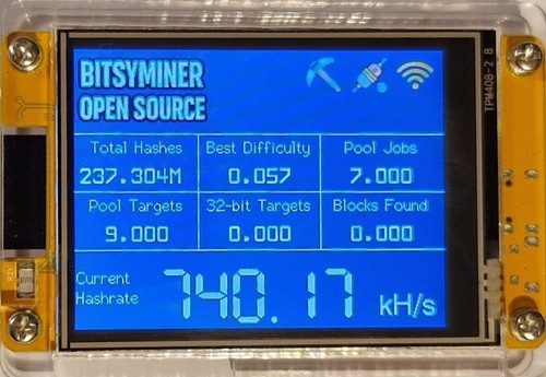 Bitsyminer 750 bitsy - 750, kh/s