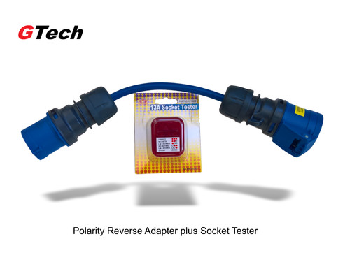 Polarity reverse adapter - polarity, +
