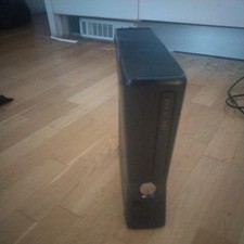 Xbox 360 Slim matt black Console Shell