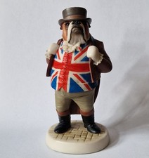 Gorgeous Robert Harrop Doggie People Bulldog (John Bull) Figurine CC105