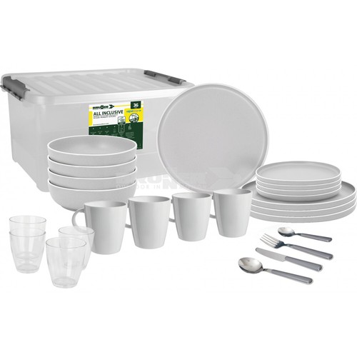 White stoneware melamine - stoneware,