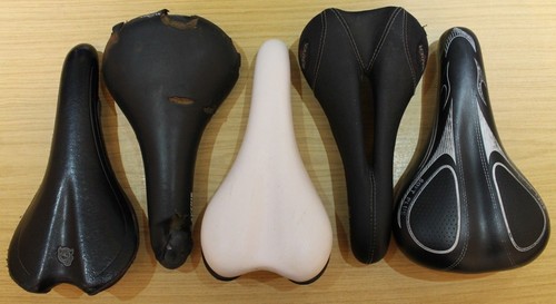 Retro budget bike saddle - retro, &