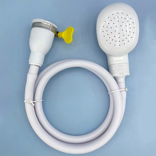 Portable shower head - head, hose