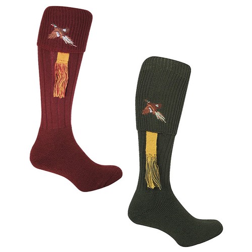 Bisley pheasant socks with - bisley,