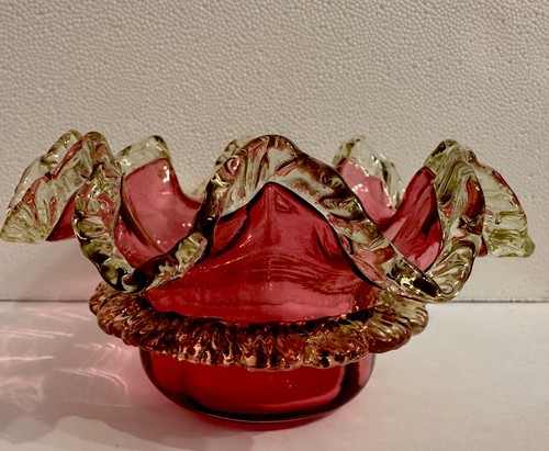 Victorian cranberry glass - victorian,