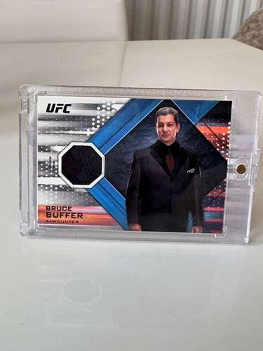Bruce buffer topps relic card - bruce,