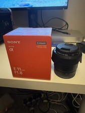 Sony E 11mm F1.8 SEL11F18