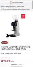 BRAND NEW ! RRP £976.00 commercial on demand coffee grinder  francino 