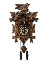 Traditional Black Forest Cuckoo Clock Handcrafted Quartz Musical German Design