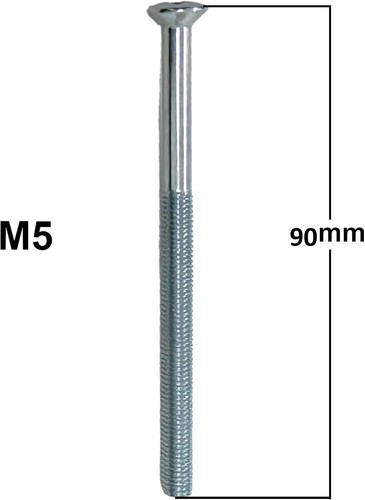 Upvc door handle - upvc, m5