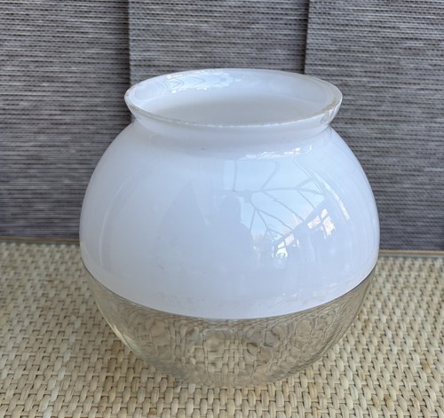 Vintage glass shade - glass, for
