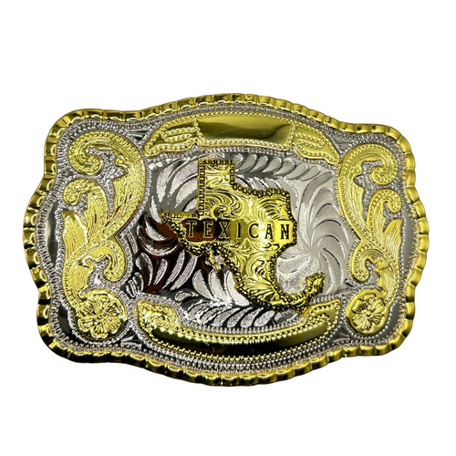 Texican western belt buckle - texican,