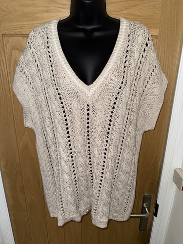 Mint velvet beige crochet - velvet,