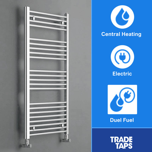 Heated towel rail - rail, straight