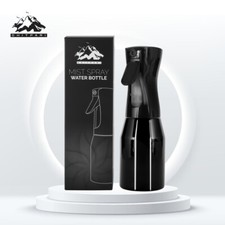 Continuous fine mist empty water spray bottle 300ml, misting hair spray bottle 