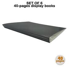 6pc Set: A4 Display Books with