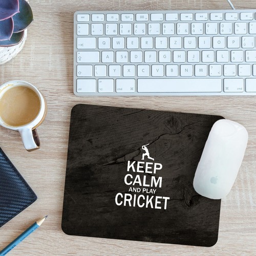 Keep calm and play - and, cricket