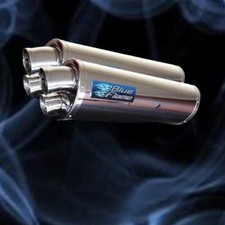 Suzuki GSXR1300 Hayabusa 1998-2007 Exhaust Silencer Muffler - Twin Port - Sta...