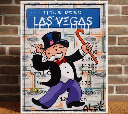 Alec monopoly las vegas art - -,