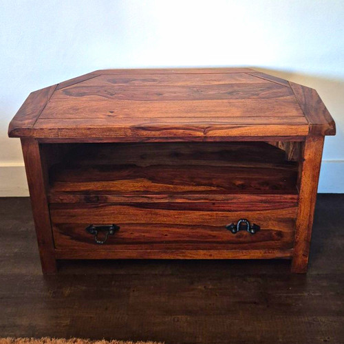Solid sheesham hardwood - solid, corner