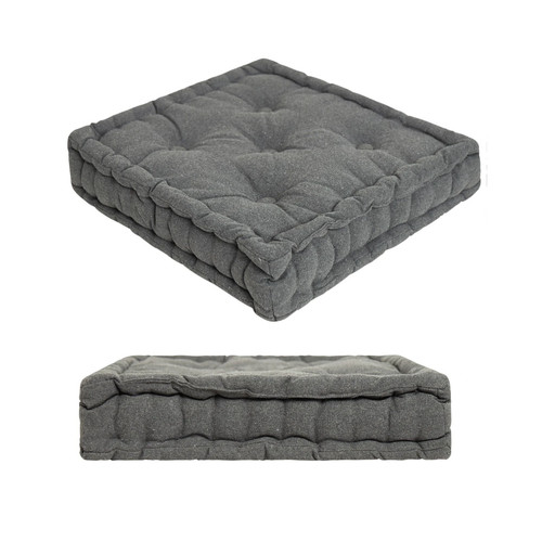 Charcoal grey booster cushion - grey,