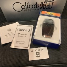 Working Vintage   COLIBRI QUANTUM  FIREBIRD LIGHTER  NEW IN BOX LOT 09