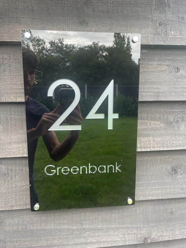 Door sign house numbers - house,