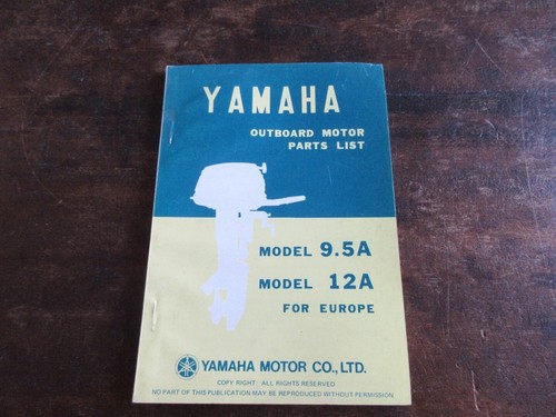 Yamaha 12a 1976 - 9.5a,