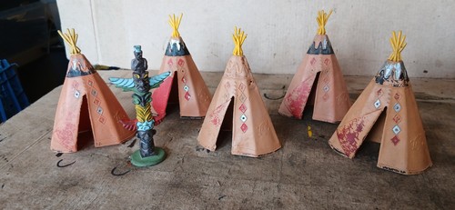 Britains wild west - britains, teepee