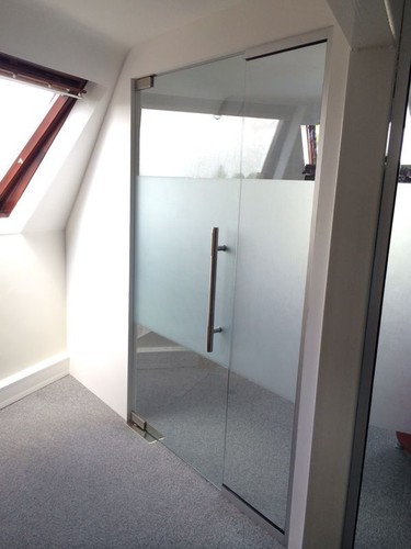 Toughened glass partition - glass,