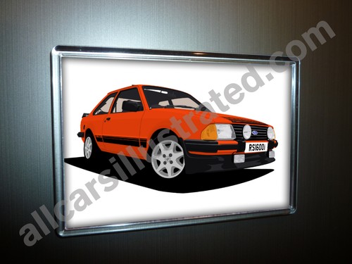 Escort rs1600i fridge magnet - escort,
