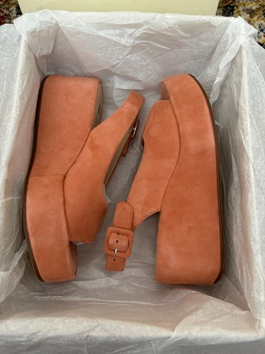 New hogl suede - new, orange