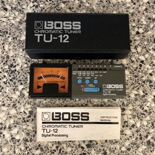 Boss chromatic tuner - boss, tu-12