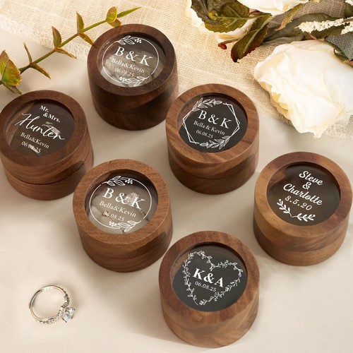 Personalised wooden wedding - personalised,