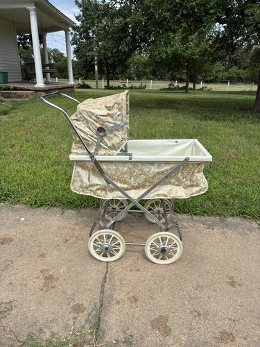 Vintage baby buggy - vintage,