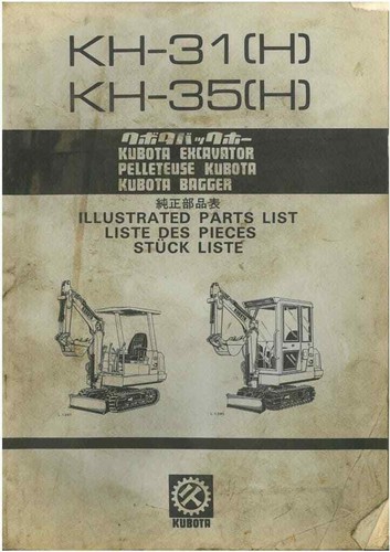 Kubota excavator kh31 - excavator, kh31(h)