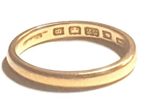1922 antique 22ct gold - antique, wedding