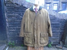 Rare vintage James Purdey Gun Makers, men's waxed cotton field jacket size UK XL